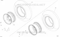 Roues Et Pneus - HD8 - Ensemble BASE