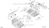 Habitacle - Excepté XT CAB - Plancher