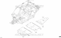 Carrosserie - Triple Noir - Ensemble XDS DPS - Partie Plancher