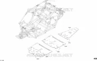Carrosserie - Or Liquide - Ensemble Xrs DPS - Partie Plancher