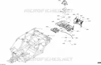 Carrosserie - Jaune Circuit - Ensemble XDS DPS - Partie Arrière