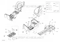 Carrosserie Et Accessoires 6X6 - 650 EFI - Vert Escadron  -  Milieu