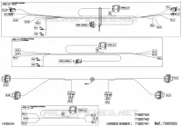 08- 0 - FRONT WIRING HARNESS - 710007442