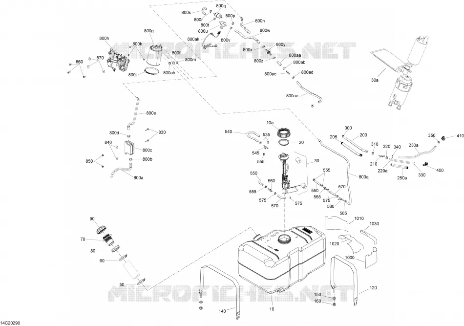 Moteur - Alimentation - Evap