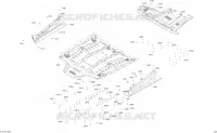 Carrosserie, Plancher Maverick Trail - 800R EFI