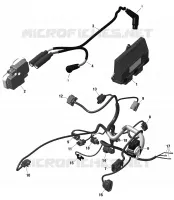 Rotax - Câblage Moteur Et Module Électronique - 322