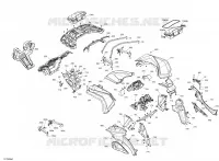 Carrosserie - Section Avant - Vert Escadron
