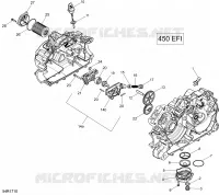 Lubrification du Moteur - 450 EFI
