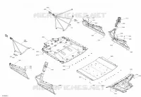 Carrosserie - Section Centrale - Rouge