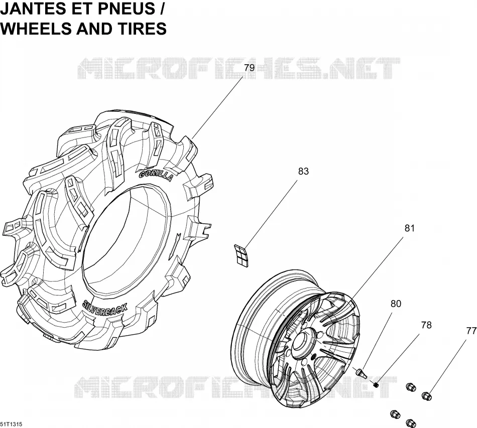 Roues Et Pneus Arrière