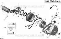 Magnéto Et Démarreur Électrique 1-3_04R1532a