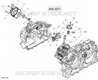 Refroidissement Moteur - 450 EFI
