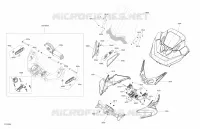 Carrosserie Et Accessoires Console Supérieur & Pare-Brise