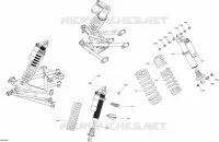 Amortisseurs Maverick MAX - Ensemble XMR