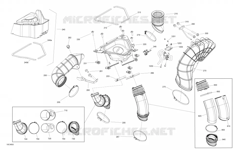 Moteur - Système - Conduit Air