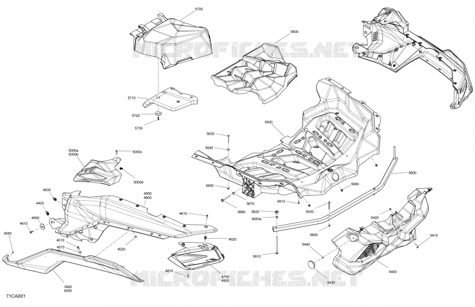 Carrosserie - Section Arrière