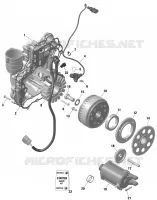 Rotax - Magnéto Et Démarreur Électrique - Turbo - Turbo R