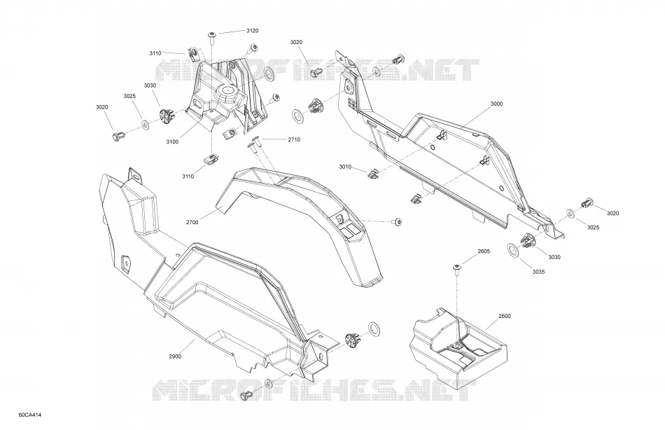 Carrosserie - Habitacle - Console Centrale
