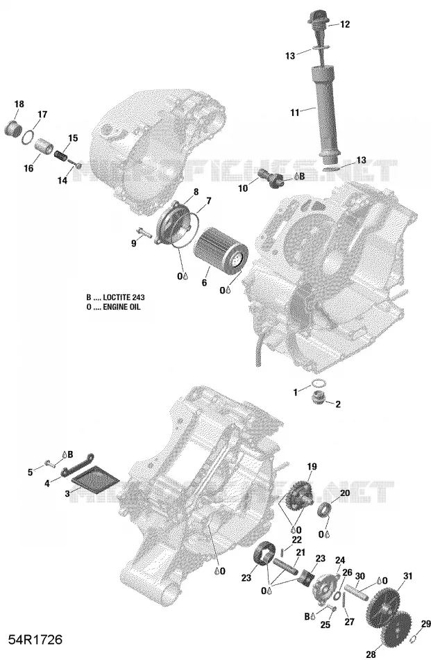 Lubrification Du Moteur - HD8