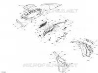 Carrosserie - Section Avant - XMR - Vert Mante