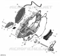 Couvercle Embrayage - SM6