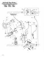 Frein Hydraulique Arrière (7459 - 7460 - 7467 - 7468 - 7472 - 7481)