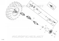 Entraînement Arrière - 1000R EFI