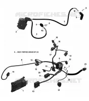 Rotax - Câblage Moteur Et Module Électronique - 211