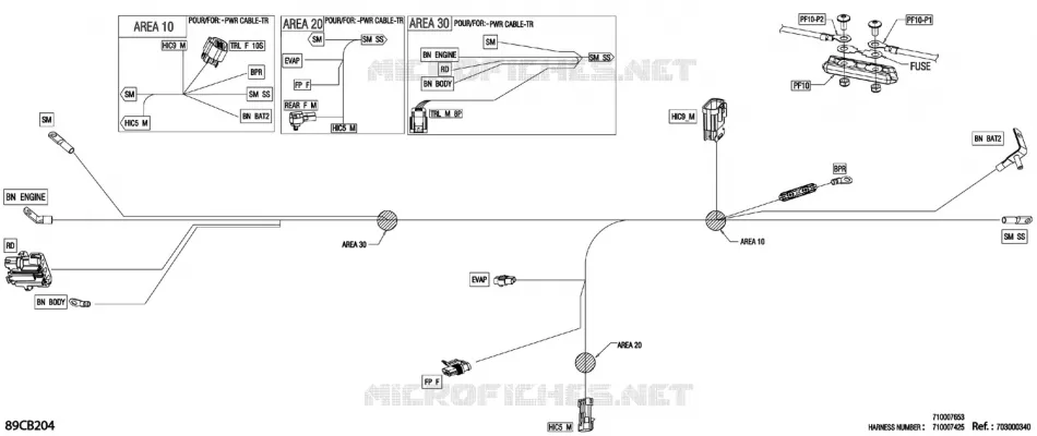 08- 0 - WIRING VOLTAGE REGULATOR - 710007653