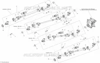 Système Entraînement Arrière Propeller Shaft_13T1503a