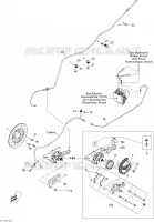 Frein Hydraulique, Arrière