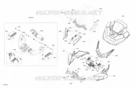 Carrosserie Et Accessoires Console Supérieur & Pare-Brise