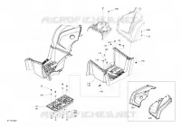 Carrosserie Et Accessoires 6X6 - 450 EFI - Vert Escadron  -  Milieu