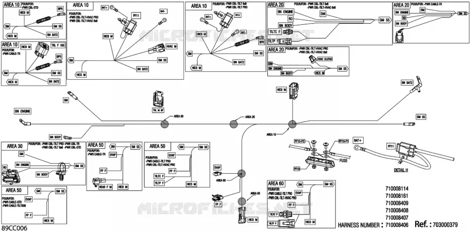 08- 0 - WIRING VOLTAGE REGULATOR - 710008407