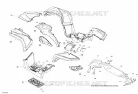 Carrosserie - Ensemble Ailes Et Panneaux Latéral - XT - Gris Minéral Satin