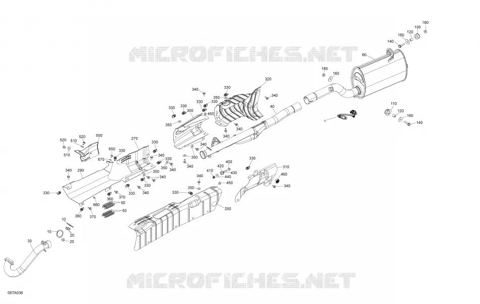 Moteur - Échappement
