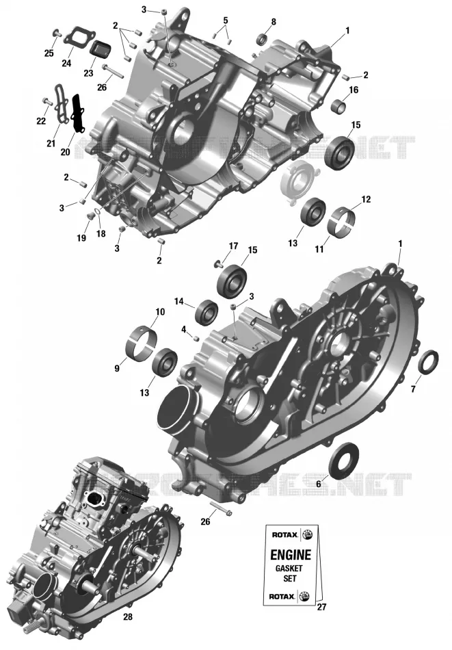 ROTAX - CRANKCASE