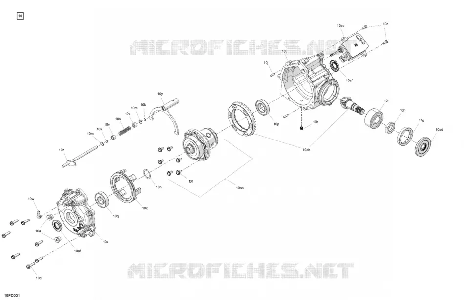 04- Drive - Front - Differential Parts