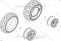 Roues Et Pneus Commander - Ensemble XT