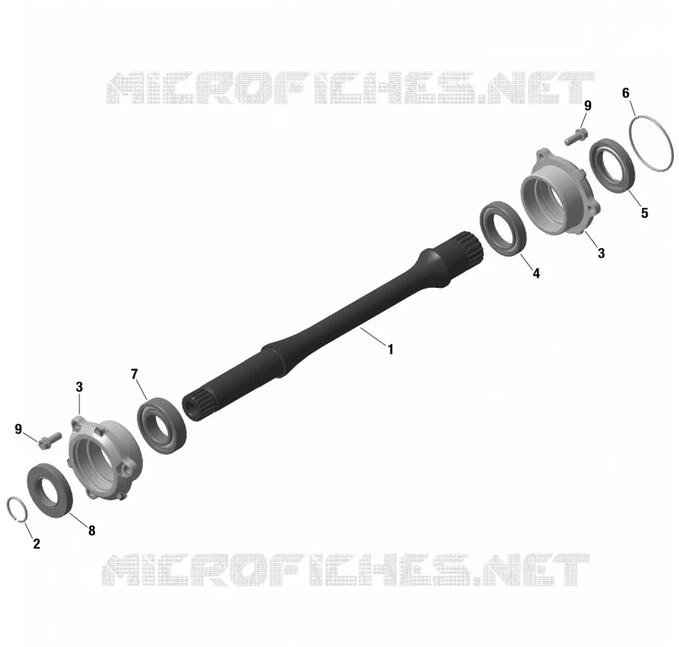 01- ROTAX - Drive Shaft