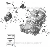 01- ROTAX - Gearbox Assy and Drive Shaft