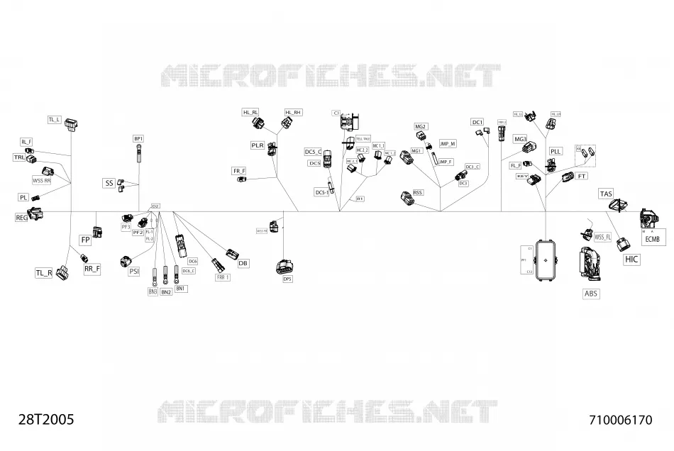 Câblage Principal - 710006170 - PRO +