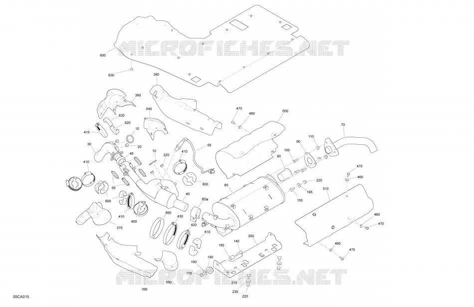 Moteur - Échappement