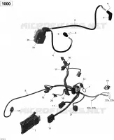 Câblage Moteur Et Module Électronique Outlander MAX_51R1515