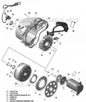 Magnéto Et Démarreur Électrique -  1010R