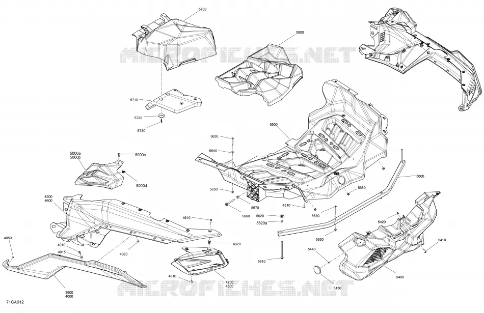 Carrosserie - Section Arrière