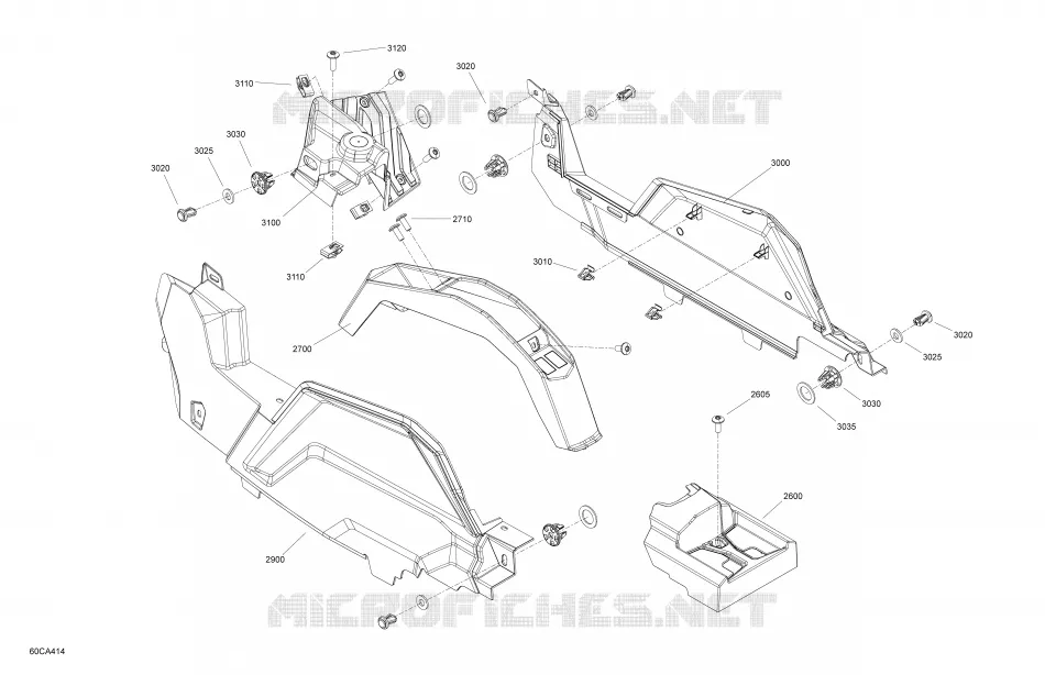 Carrosserie - Habitacle - Console Centrale