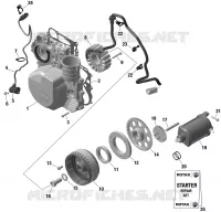 01- ROTAX - MAGNETO AND 0 STARTER