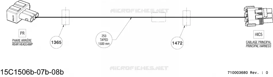 Câblage Électrique Rear_15C1506b