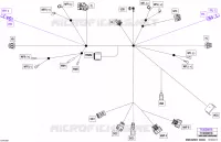 08- 0 - CONSOLE WIRING HARNESS - 710008818